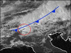 Immagine satellitare nel visibile